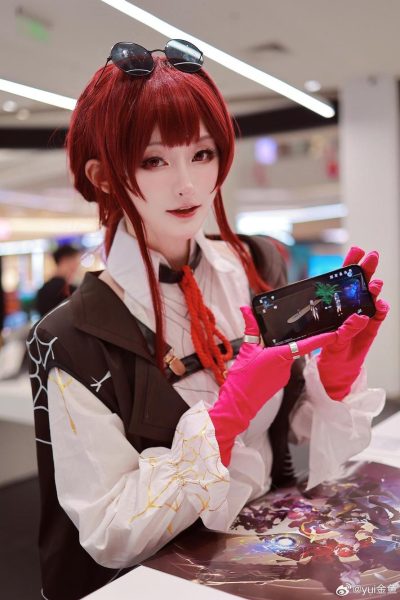 闪耀万分的yui金鱼阿拉伯舞cosplay美照，一网打尽