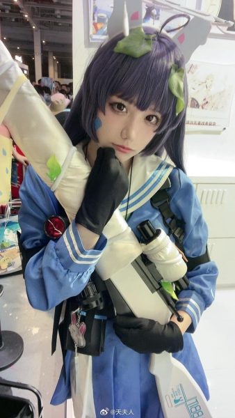 人生中看过最震撼的天夫人碧蓝航线cos