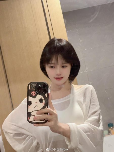 只有素颜照，才能真正感受小仓千代w黑贞的大美女气质