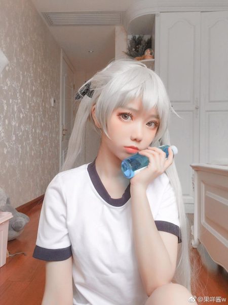果咩酱w豹纹，高清原图，绽放魅力