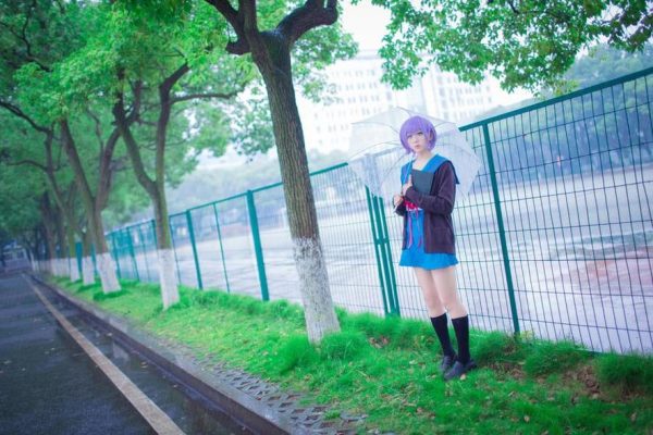天少cos《碧蓝幻想》深情演绎浅野菌子男朋友