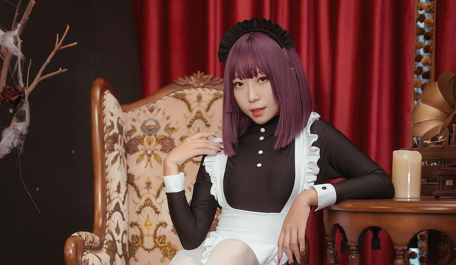 Money冷冷高叉旗袍：极致的cosplay图片合集，任意欣赏