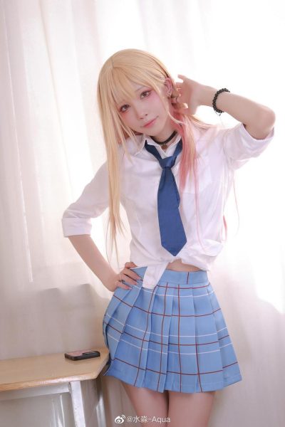 求放过我的少女心！Aqua水淼2b圣诞cos作品摄影大赏