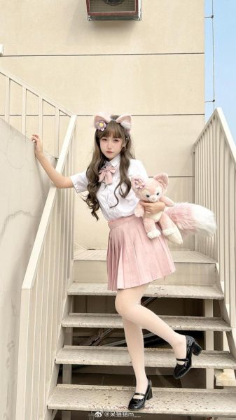 不呆猫cos图包：猫咪模仿作品