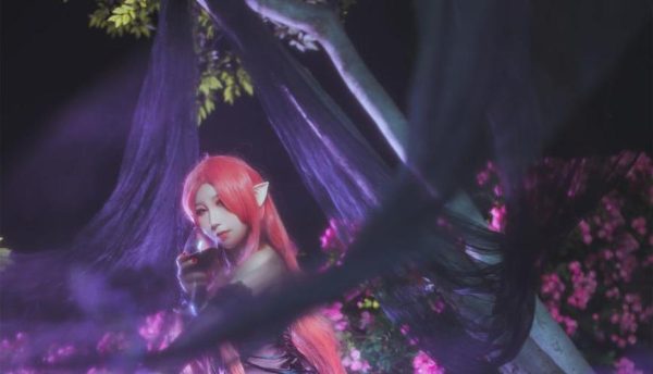 从从从从鸾闪灵：璀璨的作品更新与令人惊艳的原创cosplay