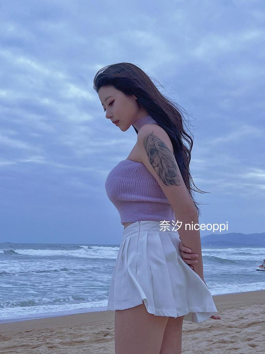独家原图！奈汐酱nice-网眼兔子cos京都动画角色