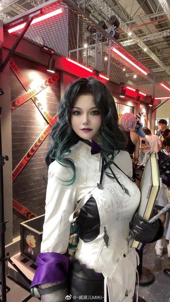 独家原图！戚顾儿cos紫霞仙子的美丽绽放