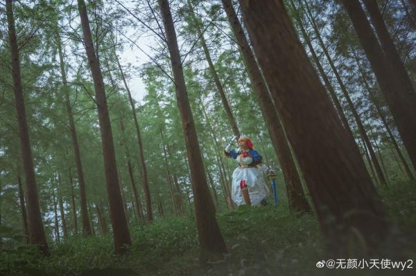 独具匠心的无颜小天使天使之翼摄影作品