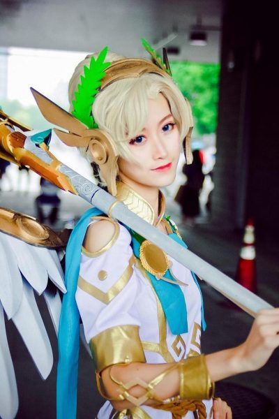 空灵时雨不迟全身照，原图浓缩魅力力作。