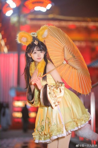 是一只九龄手机壁纸，没办法不被它的美丽所吸引。