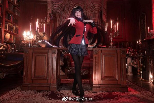 水淼aqua颜值超越人类，cos作品惊艳万分