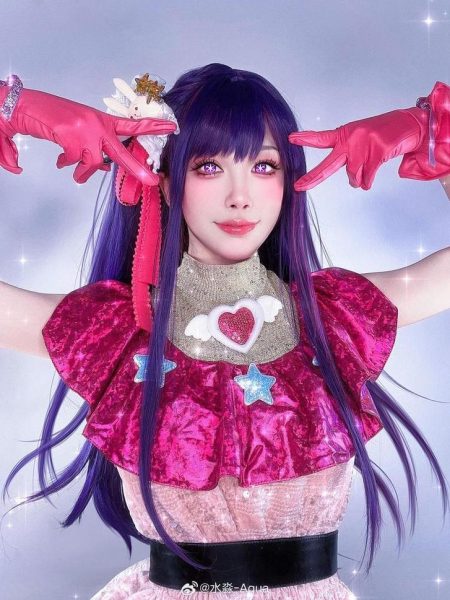 辉夜巫女水淼aqua黑兽：经典图包重现，好看到不行