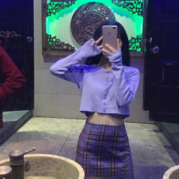 唯美摄影作品：赛高酱私定蓝色校服