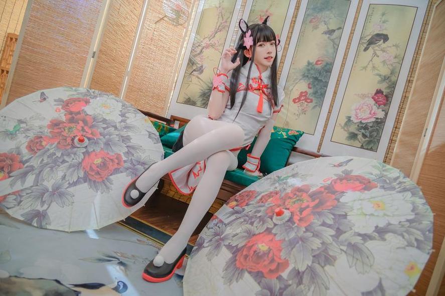 精选cos作品集锦：鳗鱼霏儿猫耳娘jk的高质量表现