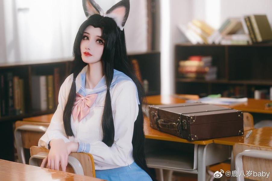 鹿八岁图集：珍贵原图大放送，cos爱好者必备
